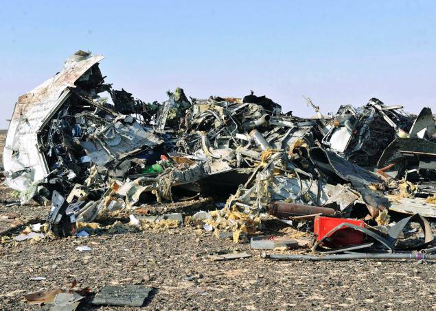 Russian Plane Crashes in Egypt