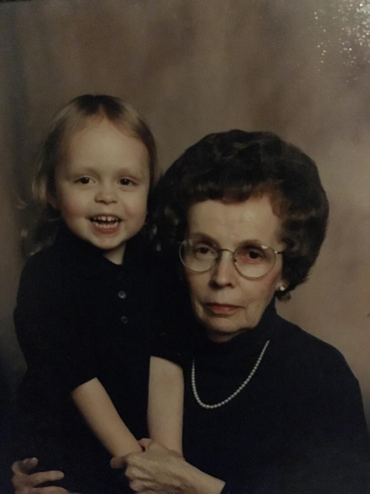 Me with my grandmother, Mammy, c. 2003-2004
